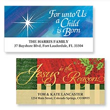 Christmas Address Labels & Holiday Address Labels | Colorful Images