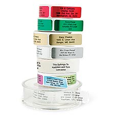 Shop Rolled Address Labels at Colorful Images