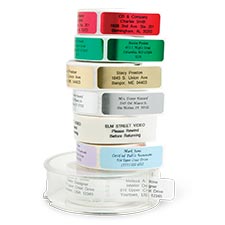 Shop Rolled Address Labels at Colorful Images